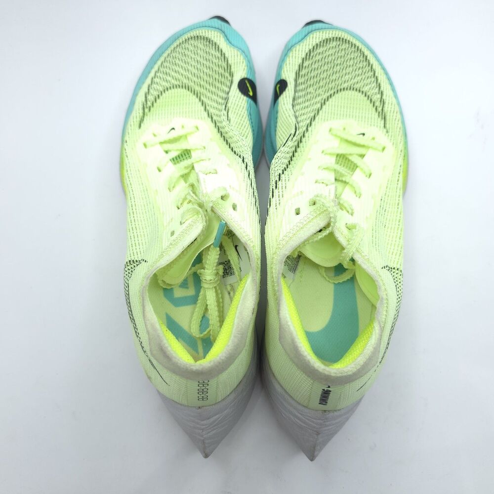 Nike ZoomX Vaporfly NEXT  2 'Fast Pack' Barely Volt CU4123-700 Women's Size 7.5 - Picture 5 of 7